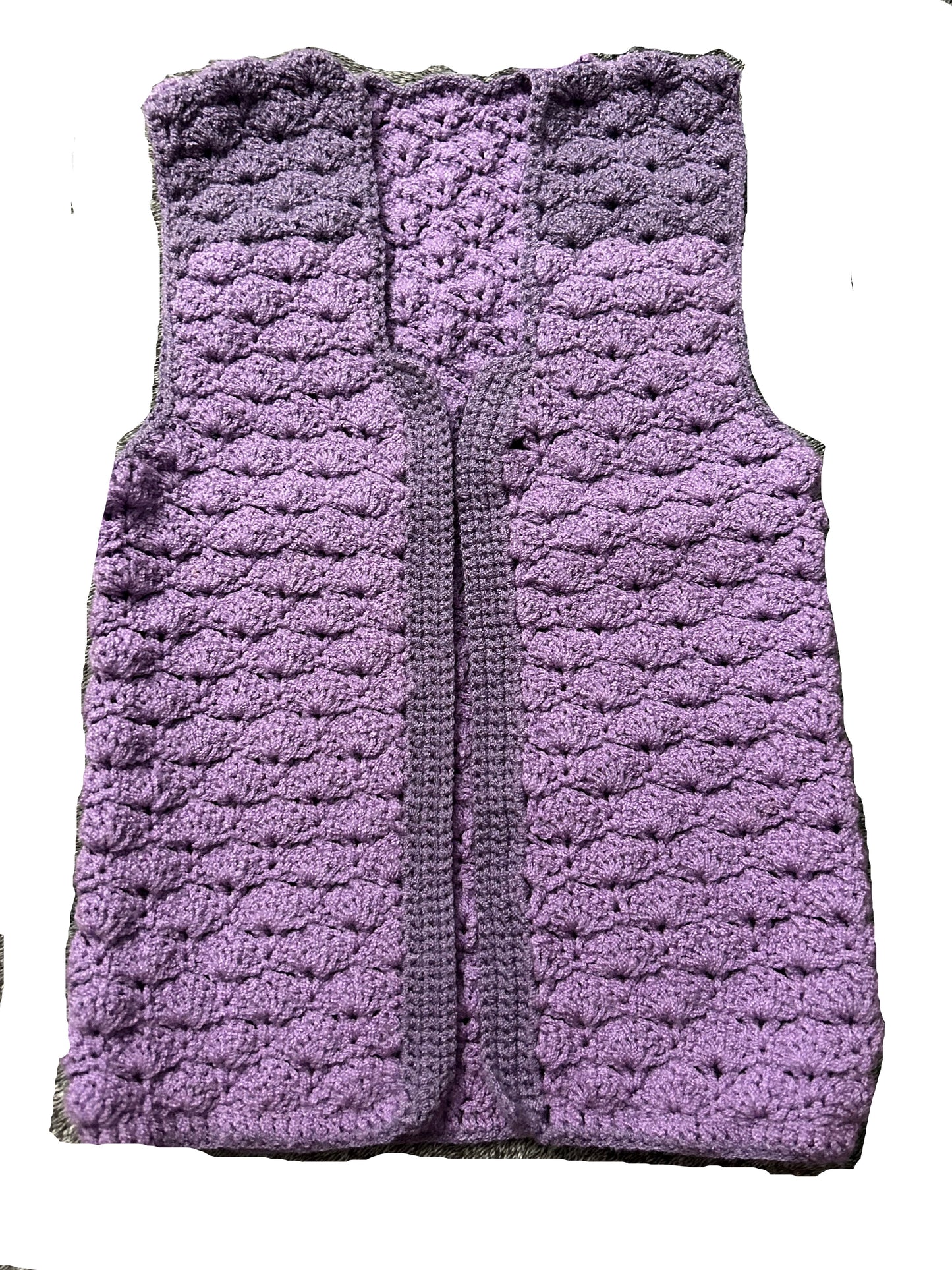Crochet Vest for Kids and Vest For Woman