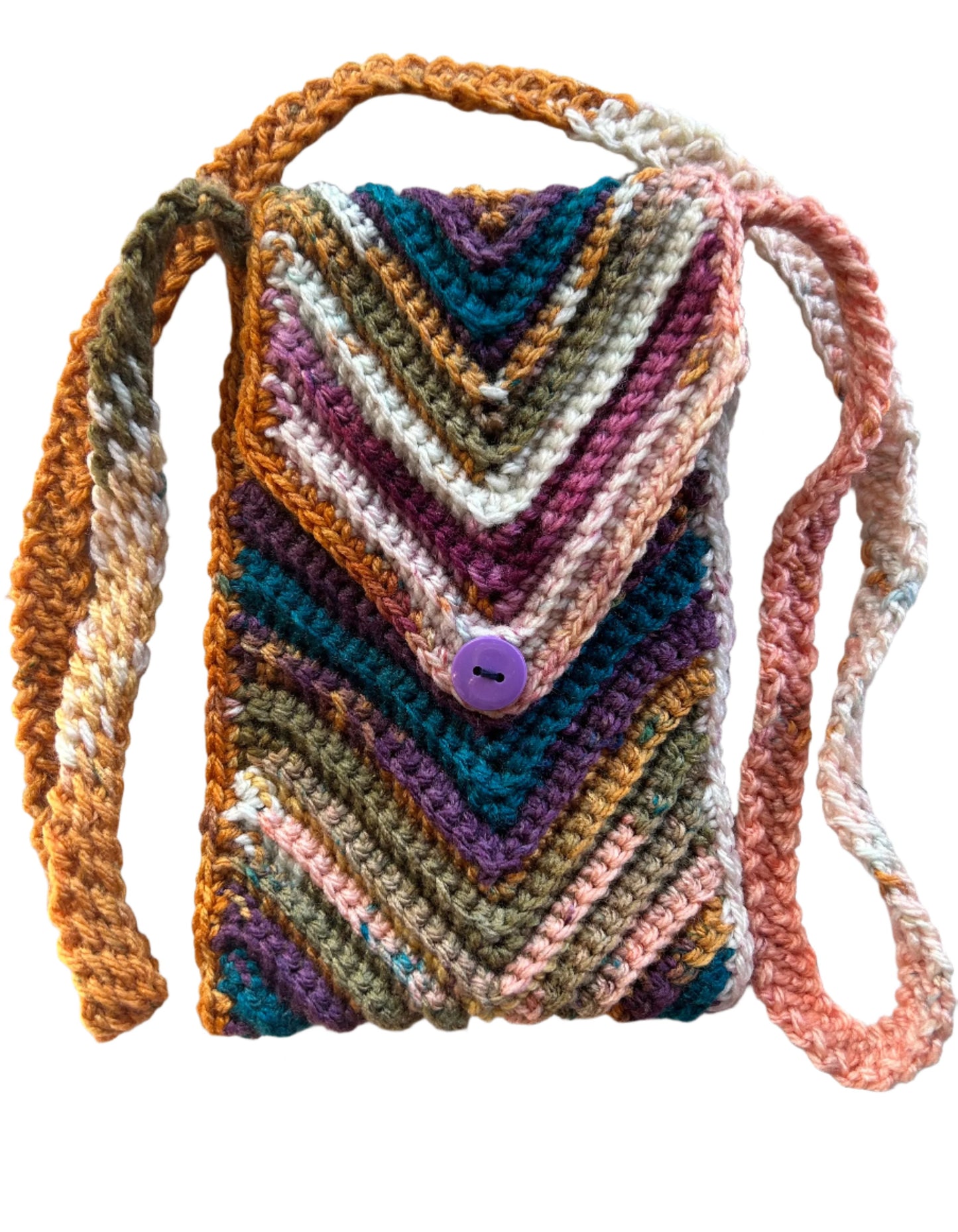 Crochet bag for phone