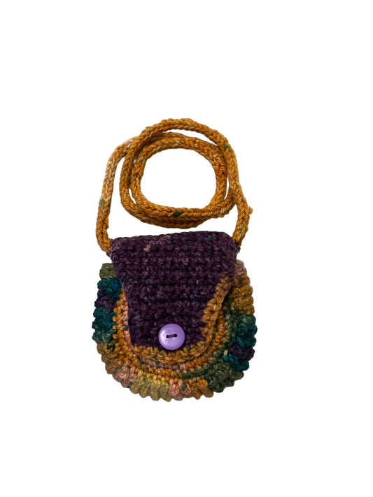 Crochet bag for phone