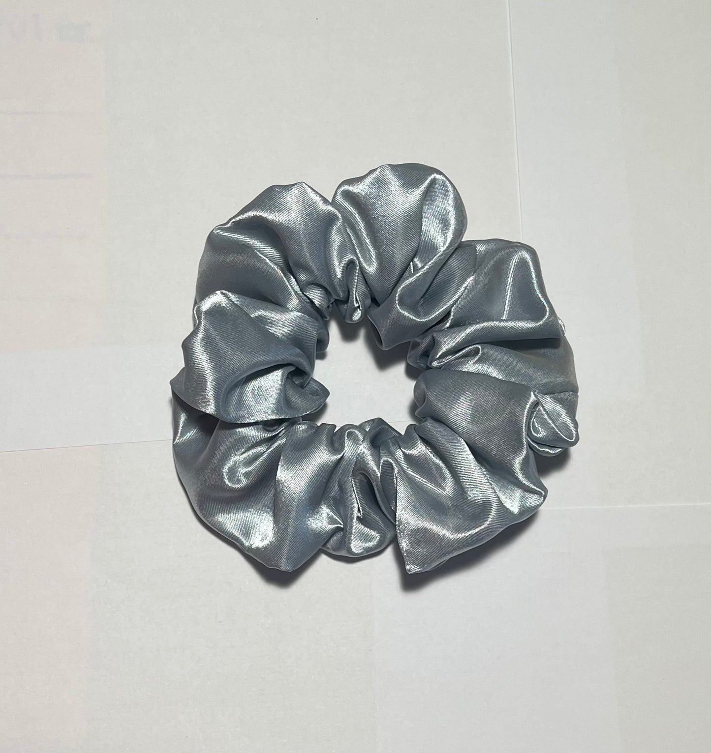 Silk, Satin Scrunchie - Small  20 Colors Available. Free scrunchie holder.