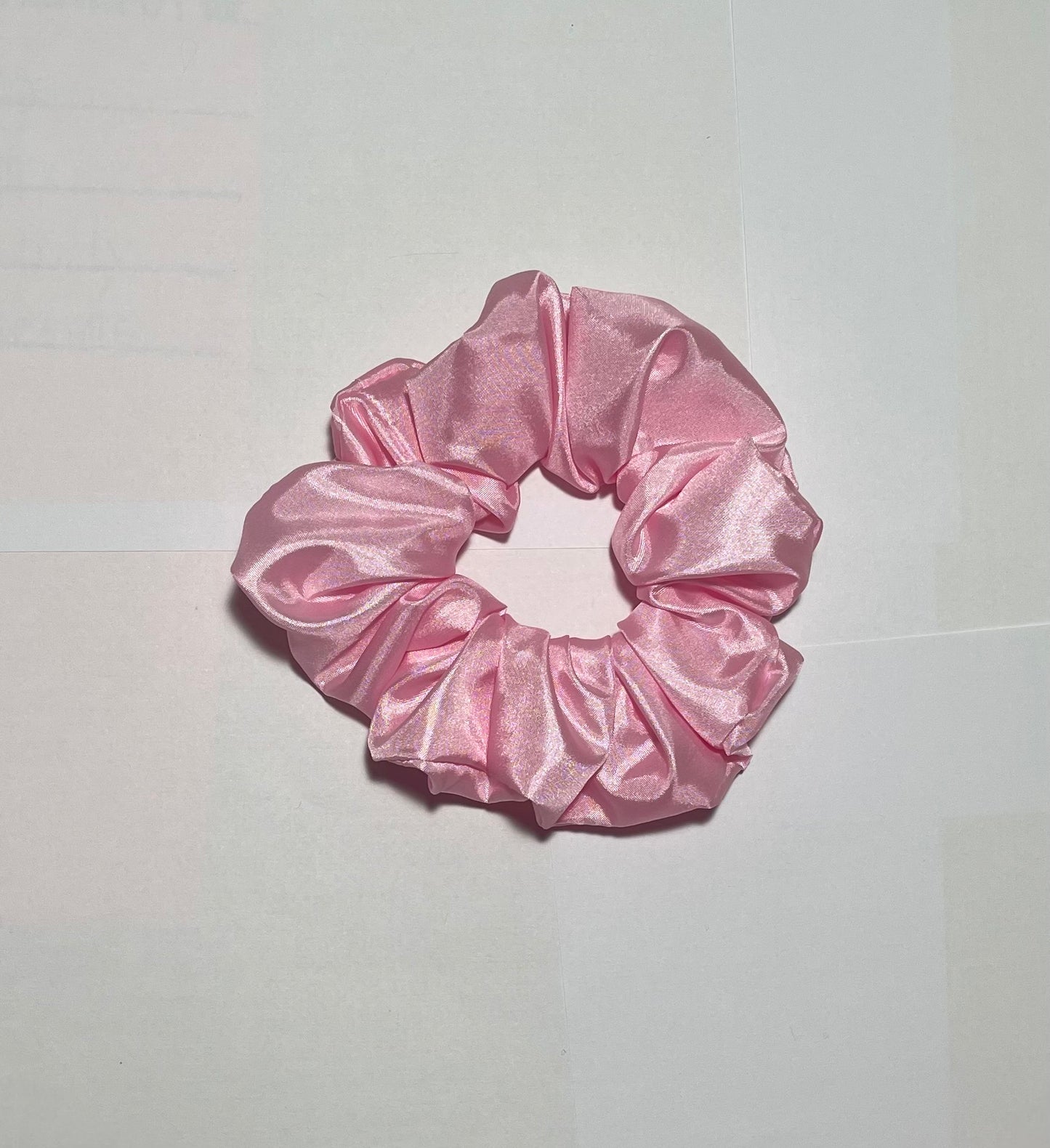 Silk, Satin Scrunchie - Small  20 Colors Available. Free scrunchie holder.